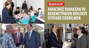 Başkan Altay Sarayönü ve Kadınhanı'nda vatandaşlarla buluştu