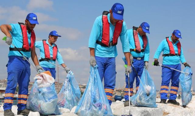 İstanbul'da bayram tatilinde 1.440 ton çöp toplandı