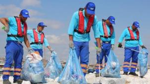 İstanbul'da bayram tatilinde 1.440 ton çöp toplandı