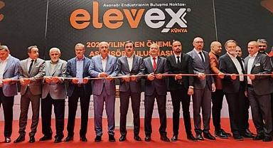 ELEVEX 2024 Asansör ve Teknolojileri Fuarı, Konya Ticaret Odası Uluslararası Fuar Merkezi'nde açıldı