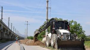 Sakarya'da 4 bin 500 metrelik yeni altyapı hattında çalışmalar sürüyor
