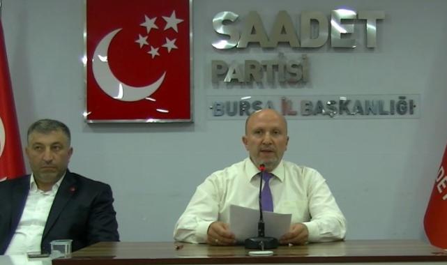Saadet Partisi Bursa'dan denize gireceklere uyarı!