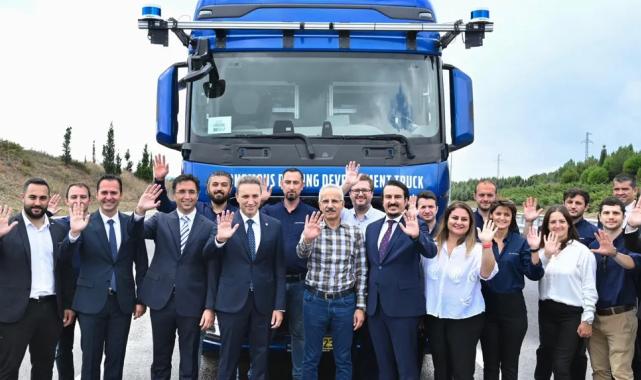 Otonom kamyon akıllı yollarda