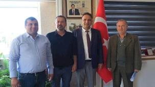 Beldibi İlk ve Ortaokulu yönetiminden Çelik'e ziyaret