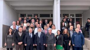 Bursa Osmangazi'de Başkan Aydın'dan öğretmenlere ziyaret