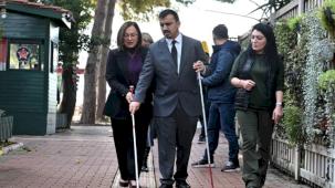 Antalya Muratpaşa'dan Beyaz 'Baston Görme Engelliler Haftası' farkındalığı