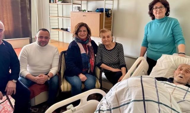 Eskişehirli amigoya Başkan Ünlüce'den ziyaret