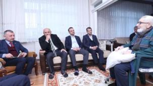 Kocaeli'de Başkan Büyükakın’dan milli güreşçiye vefa ziyareti