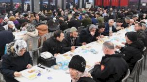 Bursa Osmangazi'de sofra bereketi