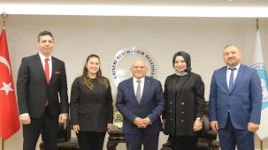 Memduh Büyükkılıç'a TÜBİTAK'tan ziyaret