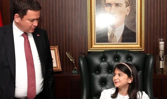 Bursa Osmangazi'de geleceğin başkanları koltuğa oturdu