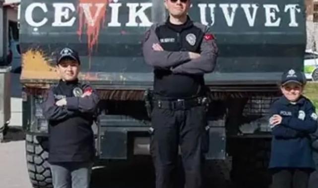Çocuk polislerle 23 Nisan'a özel klip