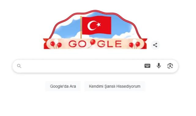 Google'dan 23 Nisan doodle'ı