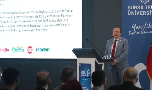 Özer Matlı üniversitelilerle tecrübe paylaştı