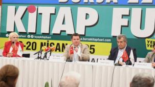 Bursa’da Başkan Erkan Aydın yazarlarla söyleşide buluştu