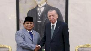Endonezya Cumhurbaşkanı Subianto Külliye'de