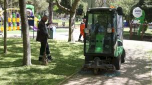 İstanbul'da Bakırköy’ün parkları yaza hazır