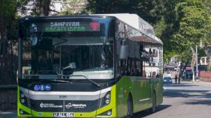 Kocaeli otobüs ve tramvaylarına 'Şampiyon Kocaelispor' yazdı