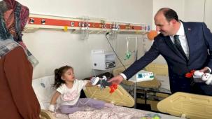 Konya'da Başkan Altay'dan hasta ziyareti