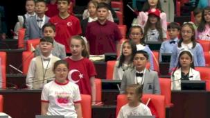 TBMM çocuklara emanet
