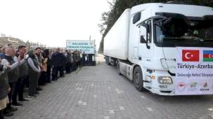 Türkiye'nin 100 bin fidanı Azerbaycan’a gönderildi