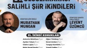 Uluslararası Salihli şiir ikindileri yeniden hayat buluyor