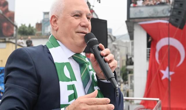 Başkan Bozbey'den CHP'nin Bursa mitinginde adalet ve demokrasi çağrısı