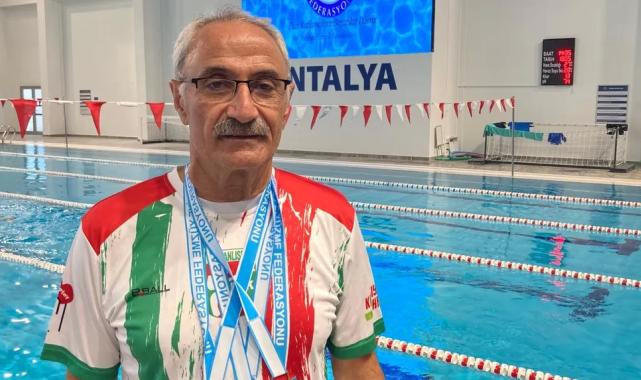 Bostanlısporlu Ateş’ten yüzmede 1'i altın, 5 madalya