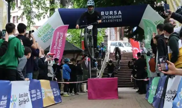 Bursa'da adrenalin dolu yarış!