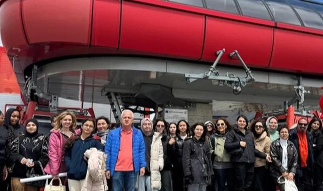 Erasmus öğrencileri Erciyes'e hayran kaldı