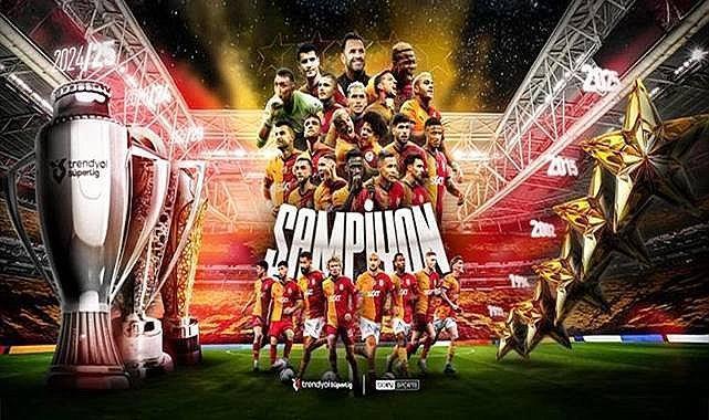Galatasaray 3-0 Bellona Kayserispor (Maç Sonucu) Süper Ligin Şampiyonu Galatasaray!