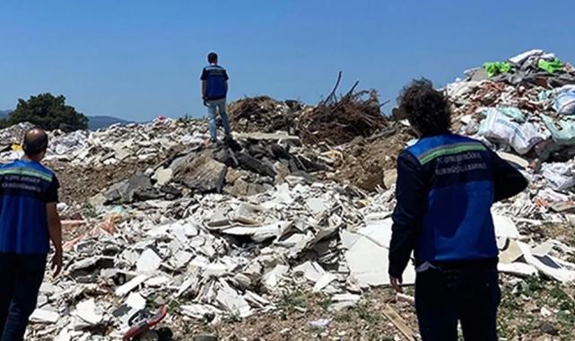 İzmir Gaziemir'de açık alana atığa 1,8 milyar TL 'çevre' cezası!