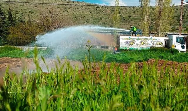 Kayseri Talas'ta haşerelere karşı erken önlem