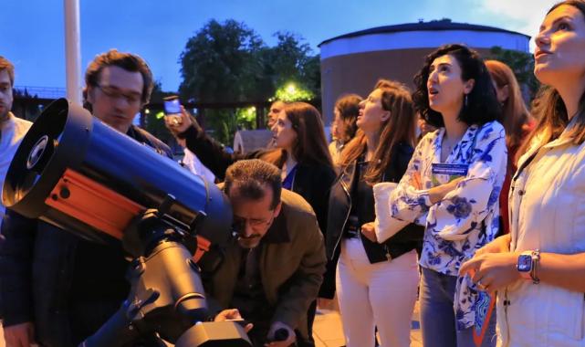 Kocaeli Büyükşehir’le gökyüzünün sırlarını keşfettiler