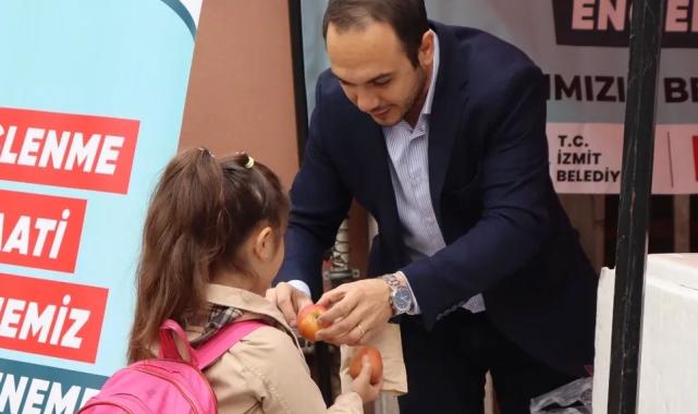 Kocaeli İzmit'te minik kalpler ‘Beslenme Saatiyle’ ısındı