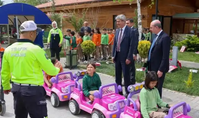 Konya Selçuklu'daTrafik Eğitim Parkı’na ziyaret