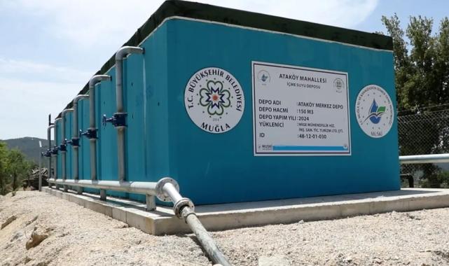 Muğla Ula'da içme suyu depoları yenilendi