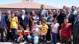 Bakan Kurum'a Adıyaman Zey Köyü'nden teşekkür