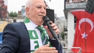 Başkan Bozbey'den CHP'nin Bursa mitinginde adalet ve demokrasi çağrısı