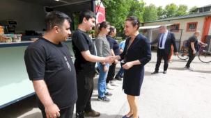 Başkan Sengel, Efes Selçuk'un engelsiz gençleriyle