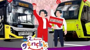 Bursa’da 19 Mayıs’ta ulaşım ücretsiz