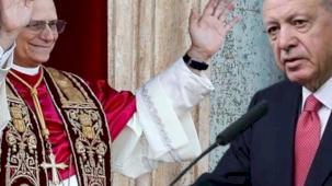 Cumhurbaşkanı Erdoğan'dan Papa 14. Leo'ya tebrik mektubu