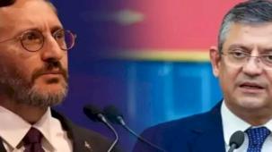 Fahrettin Altun'dan Özgür Özel'e sert yanıt!