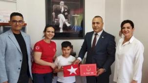 Manisa Büyükşehir, Şehit Süleyman Gür’ün oğlunun özel gününü unutmadı