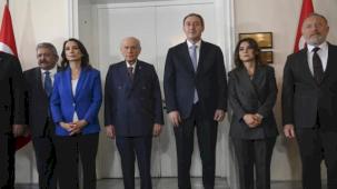 MHP lideri Bahçeli, DEM heyetini kabul etti