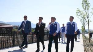 Muğla'da Başkan Aras'tan yerinde inceleme