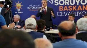 Sakarya'da Başkan Alemdar Söğütlü'yü dinledi