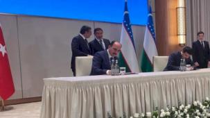Türkiye Özbekistan iş birliği mutabakatı imzalandı