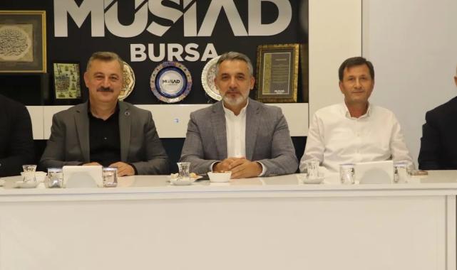 Anahtar Parti Bursa'dan MÜSİAD'a ziyaret!