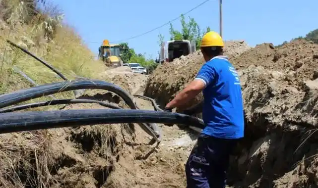 Antalya Büyükşehir’den Çamyuva’ya modern su yatırımı